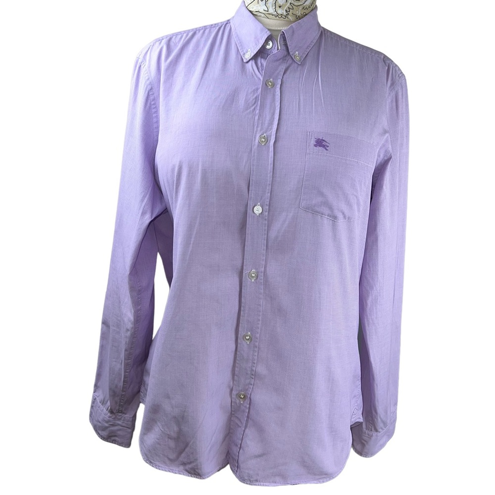 BURBERRY Mens Button-Up Shirt